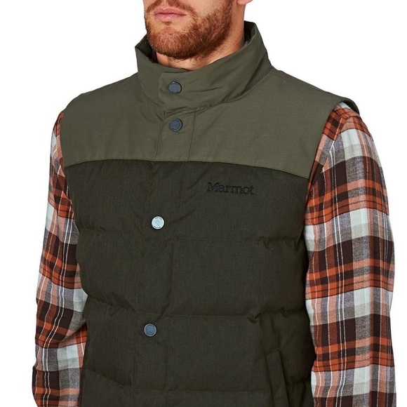 Marmot: Fordham Down Quilted Men’s Vest - Picture 2 of 11